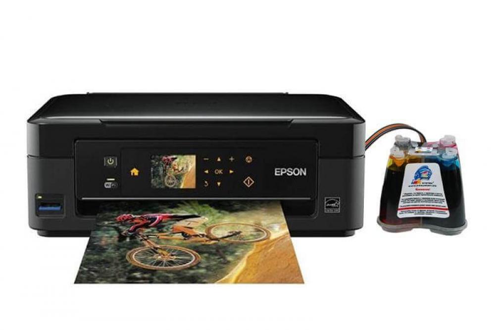 изображение МФУ Epson Stylus Photo SX445W с СНПЧ и чернилами - изображение 1